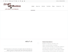 Tablet Screenshot of dre5productions.com